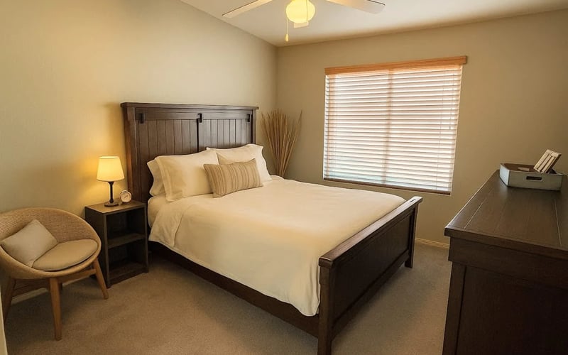 Tempe home near Sloan Park — bedroom